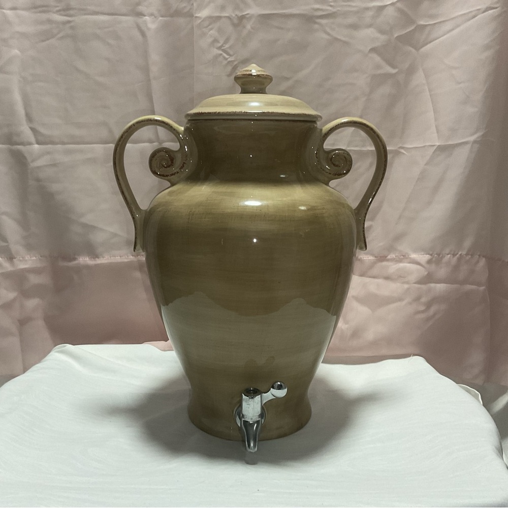 Vintage XL 3.5 Gallon Ceramic Beverage Dispenser